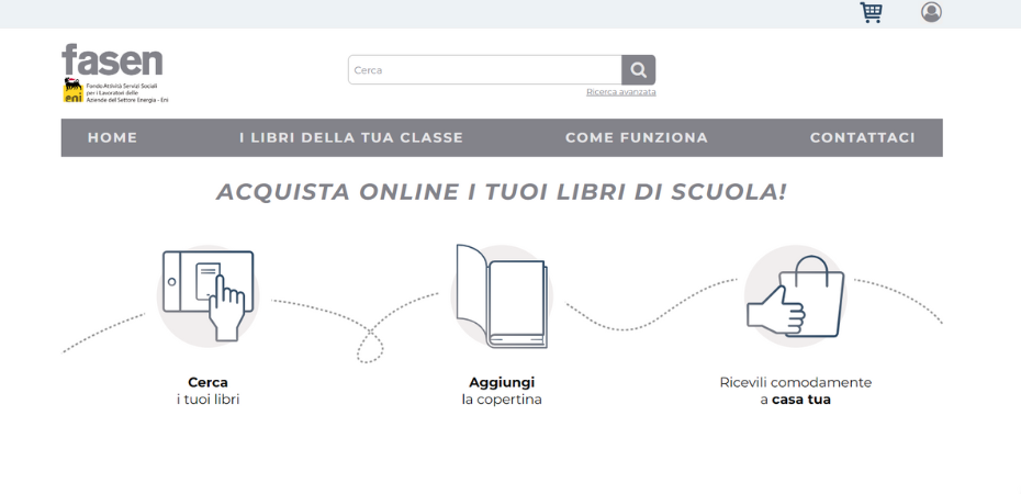 Acquisto libri scolastici e non solo